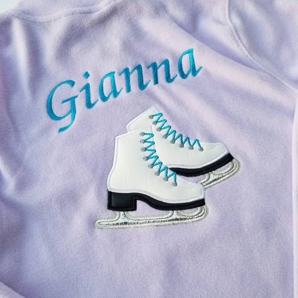 Personalized Girls' Ice Skating Jacket