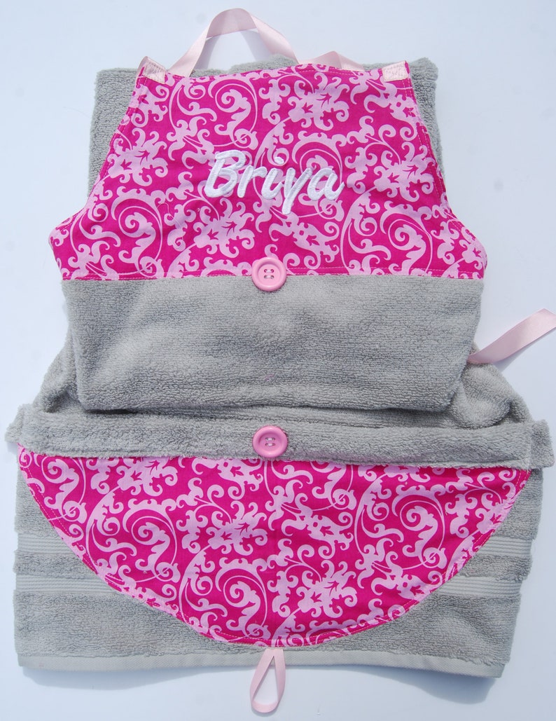 OWL Baby Bath Apron Baby hooded towel baby shower gift Etsy