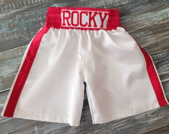 Personalized Adult Boxing Trunks: Elevate Your Ring Style!