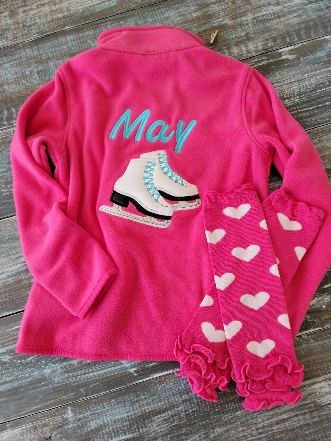 Personalized Girls' Ice Skating Jacket