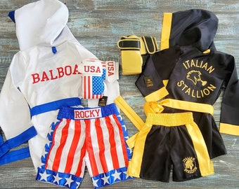 Halloween's Best Costume for Kids: Personalized Baby Boxing Set!