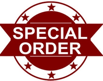 Special Order MASSIAH