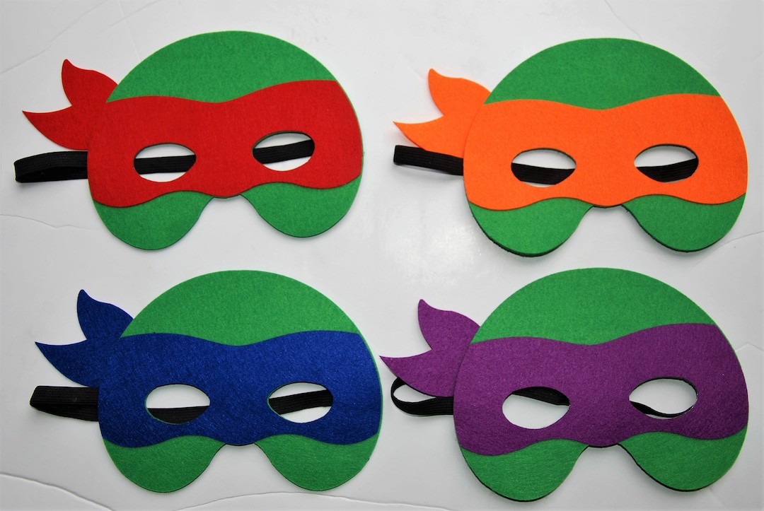 Inspired Ninja Turtle Masks - Etsy