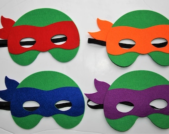 Inspired Ninja Turtle  Masks