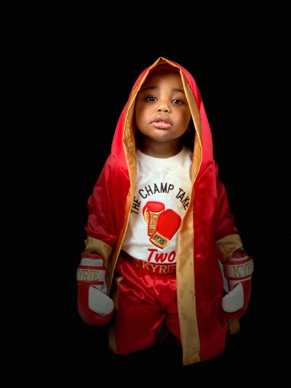 Juego de boxeo de primer cumpleaños del bebé Ropa Ropa para niño Conjuntos 