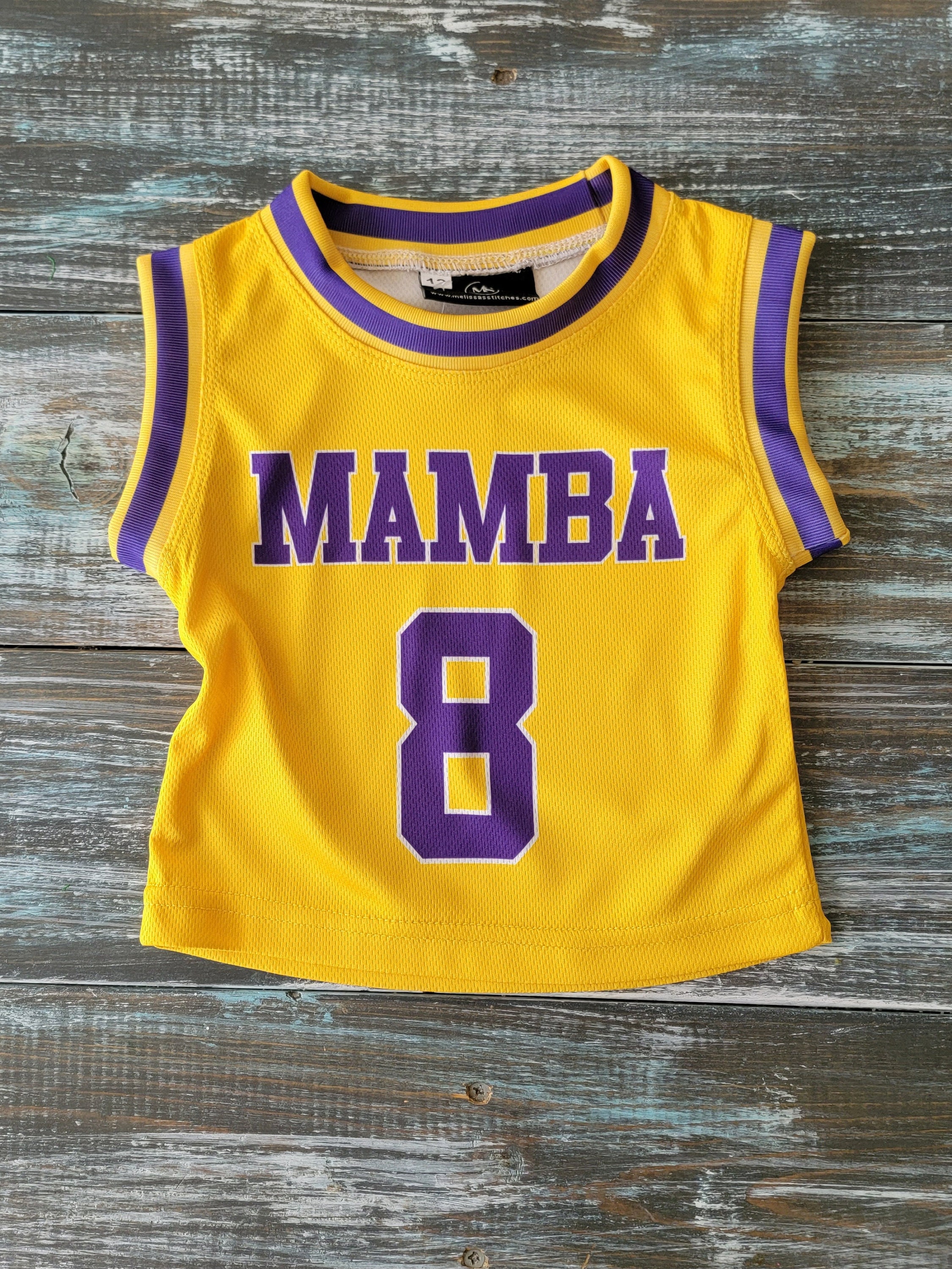 Womens Size 34/35 Chest KOBE BRYANT L.A Lakers Nike Custom Cut Rhinestone Jersey