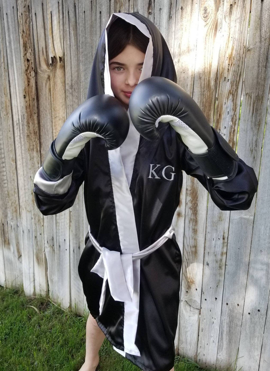 ADULT Boxing Fighter ROBE Etsy
