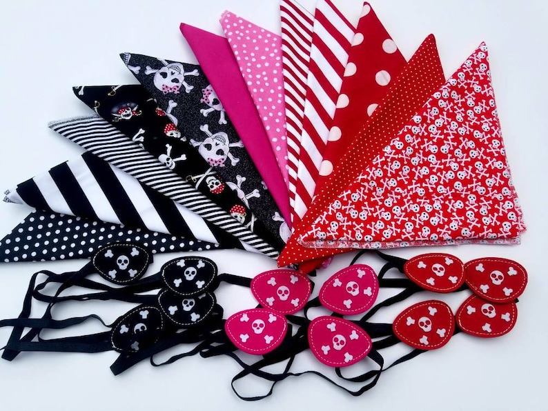 Pirate Bandana and Eye Patch Party Favor Etsy