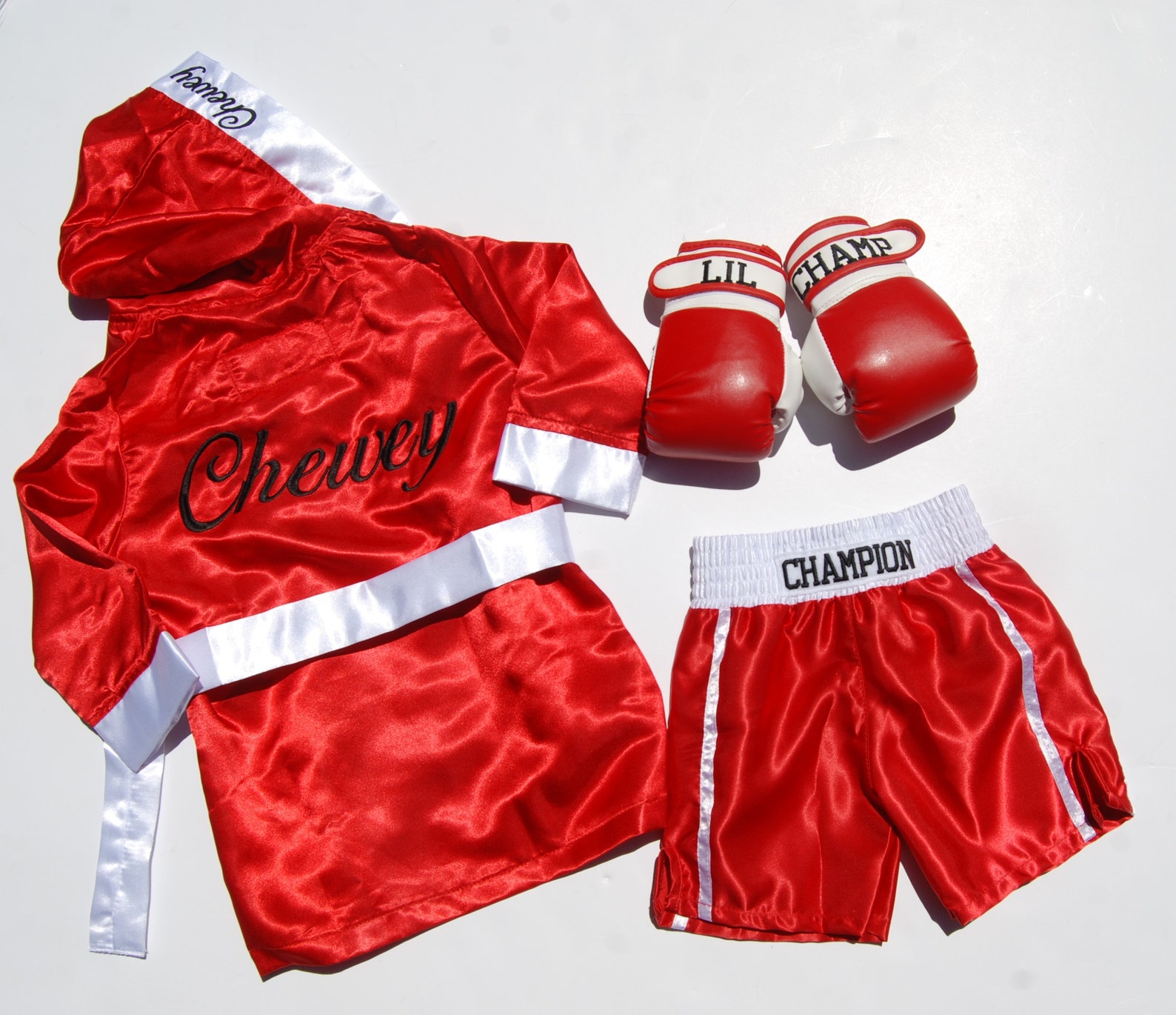 Baby Boxing ROBE and SHORTS Personalized Gloves NOT Etsy