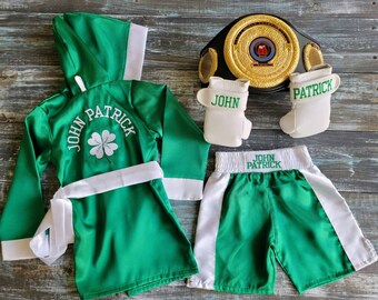 Baby Boxing Fighter set with Deluxe Champion Belt