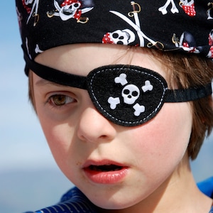 Benda sull'occhio da pirata / Benda sull'occhio da pirata per bambini