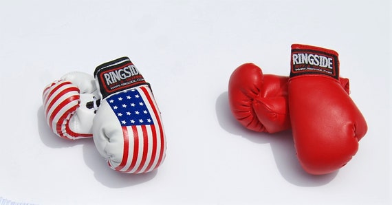 Mini-Boxhandschuhe von ALL Ride, witzig-sportliche Dekoration