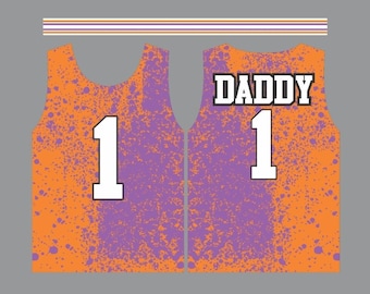 Customized Adult Basketball Jerseys for Daddy, Dad, Grandpa, Uncle or Big Bro