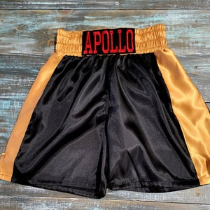 Gepersonaliseerde jeugdboksboxershorts voor jongens en meisjes