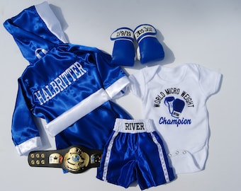 Tiny Knockout: Newborn Boxing Champ Complete Set