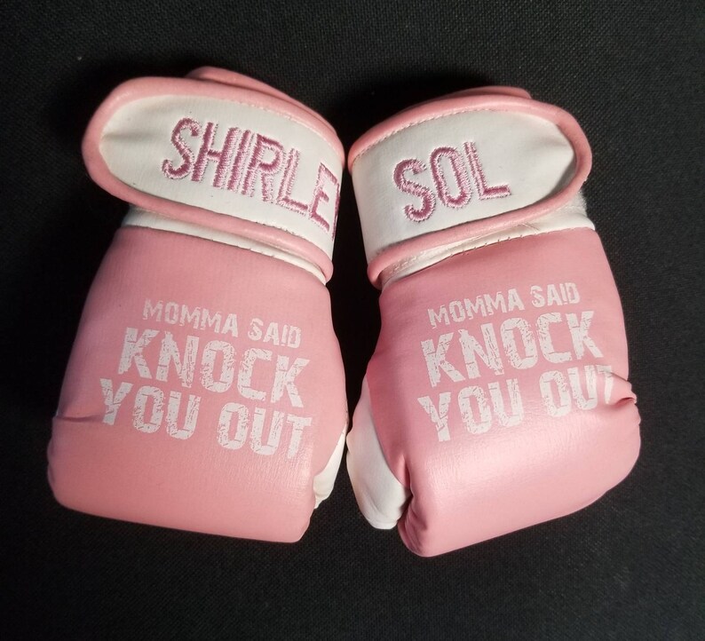 Baby Boxing Gloves / Personalized Baby Boxing Gloves Etsy