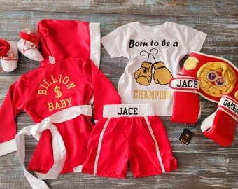 Baby's First Birthday Knockout Boxing Set