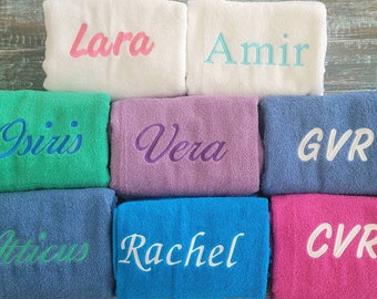 Unwrap Joy: Personalized Bath Towel, a Special and Unique Christmas Gift!