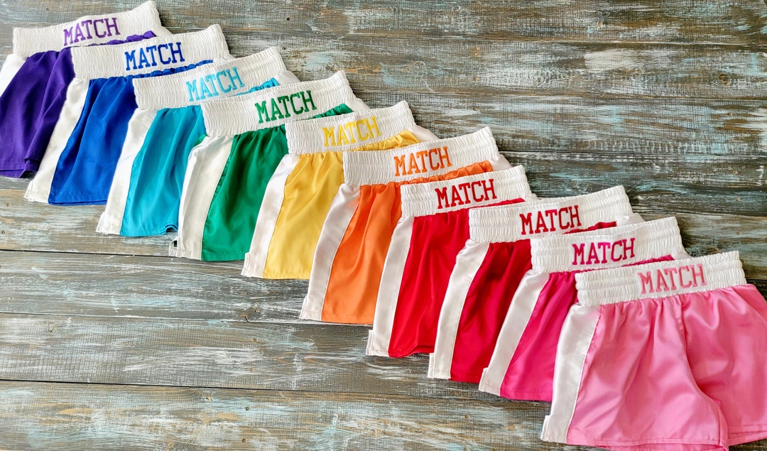 Pantalones cortos de boxeo personalizados para mujer adulta