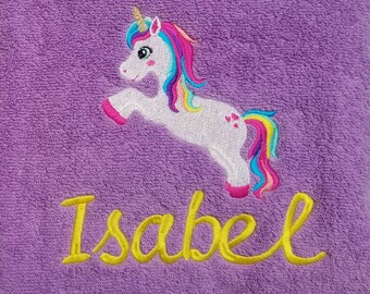 Unicorn Magic Towel - Personalized Just for You!