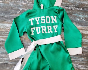 Champion's Robe for Kids - The Ultimate Boxing Halloween Costume for Your Little Fighter