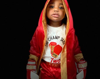 Baby Boxing Bodysuit or T-shirt: Knockout Style for Your Little Champ!