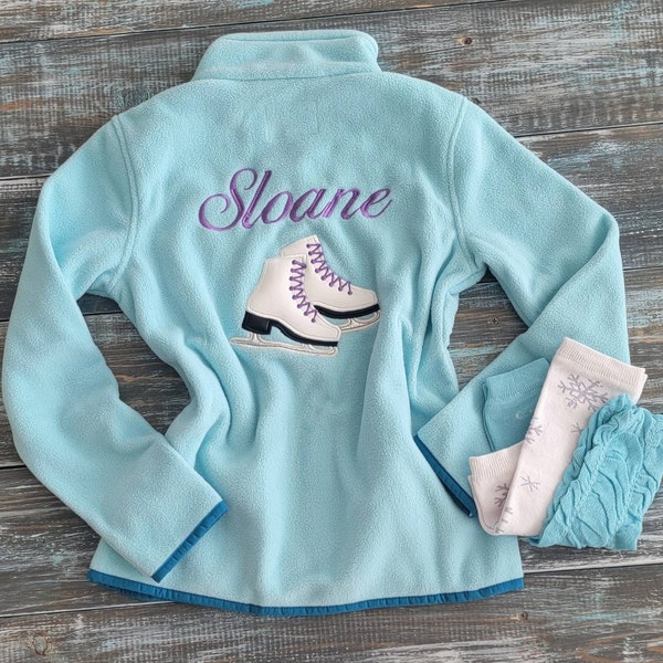 Personalized Ice Skating Jacket for Girls