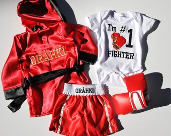 Tiny Champion: Newborn Boxing Fighter Complete Set