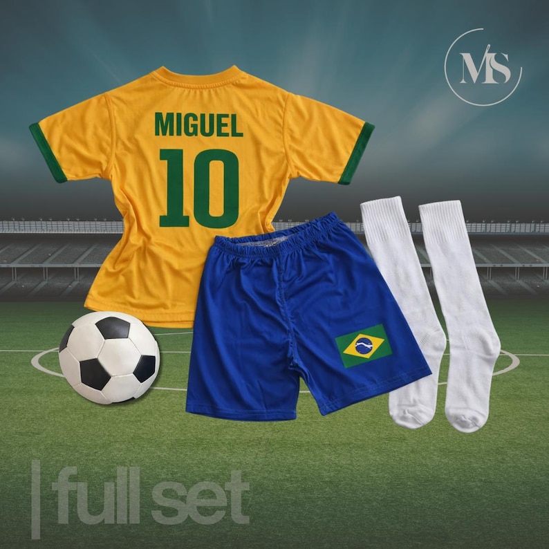 Personalized Kids Soccer Jersey World Cup Inspired Football Kit personalized-kids-soccer-jersey-world-cup-inspired-football-kit