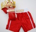 Baby Boxing set Gloves and shorts personalized and a personalized crown 