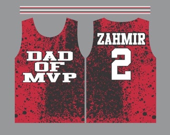 Dad of the MVP Basketball Jersey: Celebrate Your Star Player!