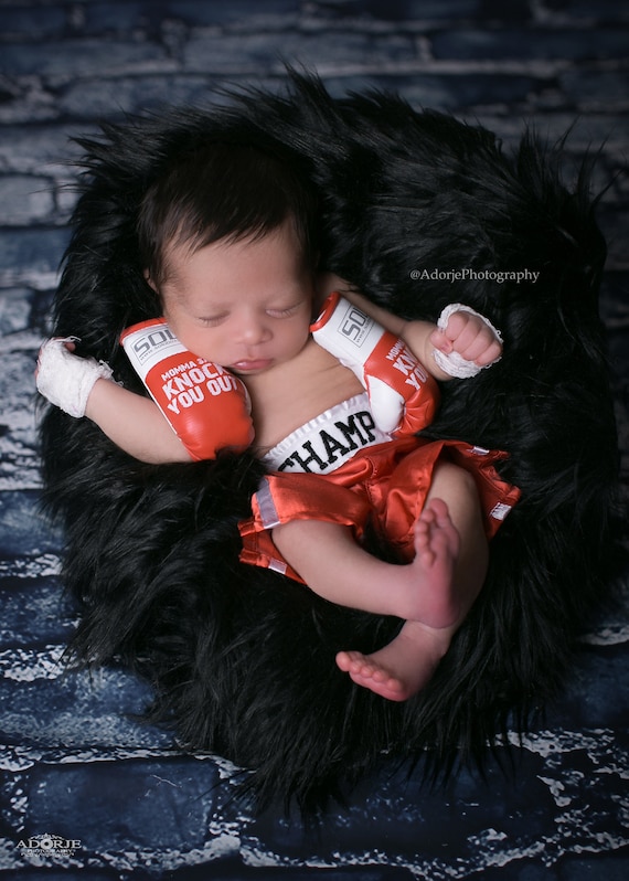 newborn boxing outfit