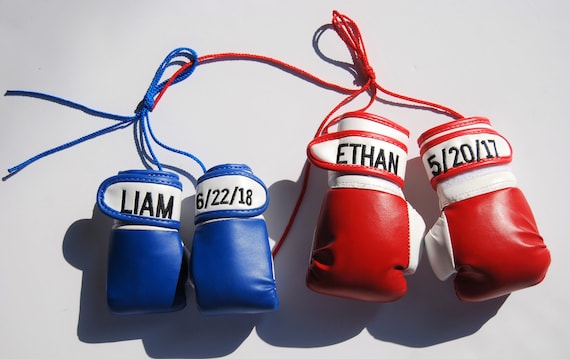 Gants De Boxe De Bebe Personnalises Etsy