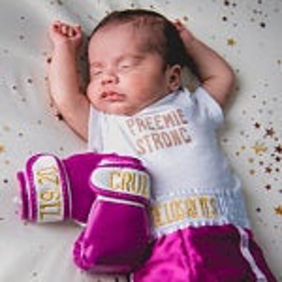 Gants de boxe bébé personnalisés