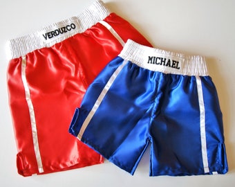 Personalized Kids Boxing Shorts - Trunks Only