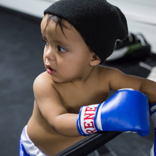 Personalized Baby and Toddler Boxing Gloves for Little Champs