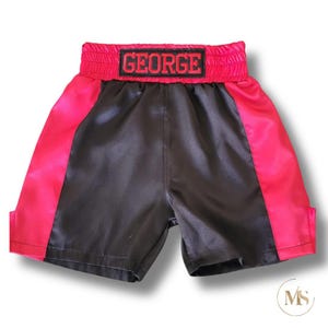 Personalized Baby Boxing Set: Robe, Shorts & Gloves | Individual Pieces or Combo Shorts
