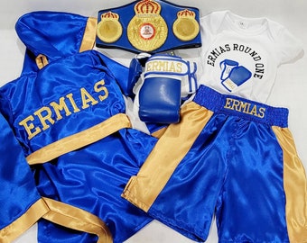 Little Champ's First Birthday Boxing Set