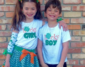 St. Patrick's Day Tees for Your Little Luck Charms!