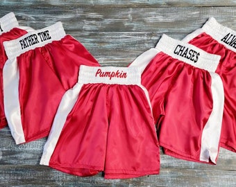 Personalized Adult Boxing Trunks/ Boxing Shorts for Adults
