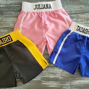 Personalized Baby & Kids Boxing Shorts (TRUNKS ONLY)