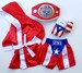 Puerto Rico Baby boxing set ROBE Personalized+shorts personalized and wearable gloves 