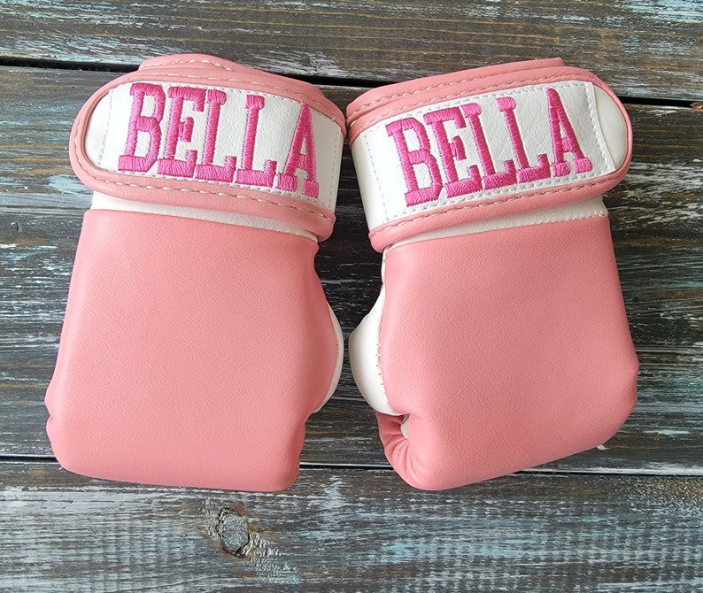 Repurposed baby gloves sale, add a new name and make yours image 1