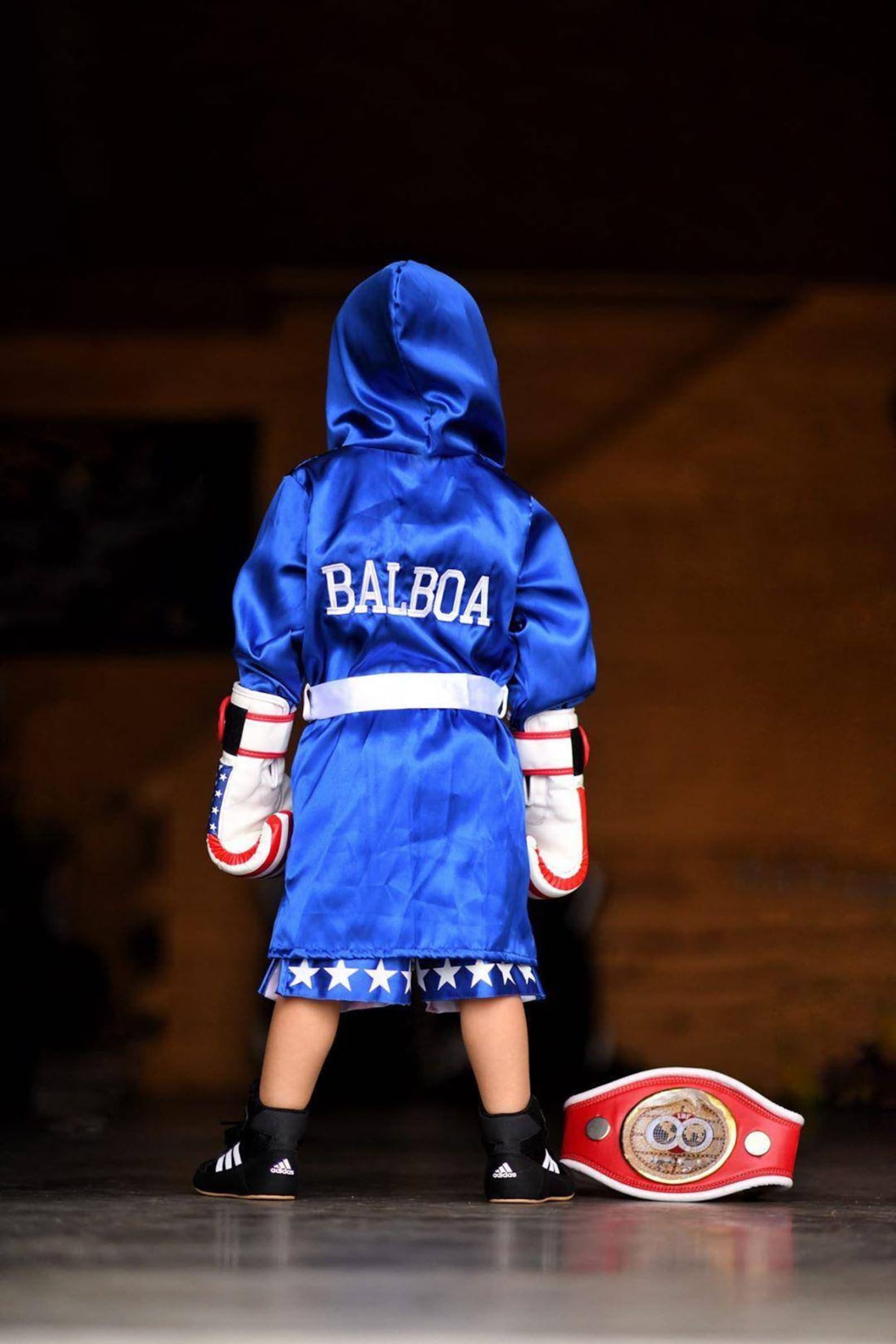 Kids Boxing Robe/ Big Boy/big Girl Boxing Fighter Set Etsy