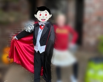Halloween Kids Dracula Cape - Transform into a Mini Vampire!