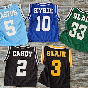 Personalized Basketball Jersey, Shorts or Set: Jersey, Shorts, Ball, and Sweatband Combo image 2