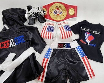 Champion's First Birthday Boxing Set for Babies