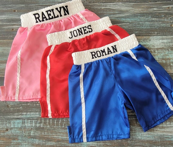 Ultimate Baby Boxing Set: bata, pantalones cortos y guantes personalizados  -  México