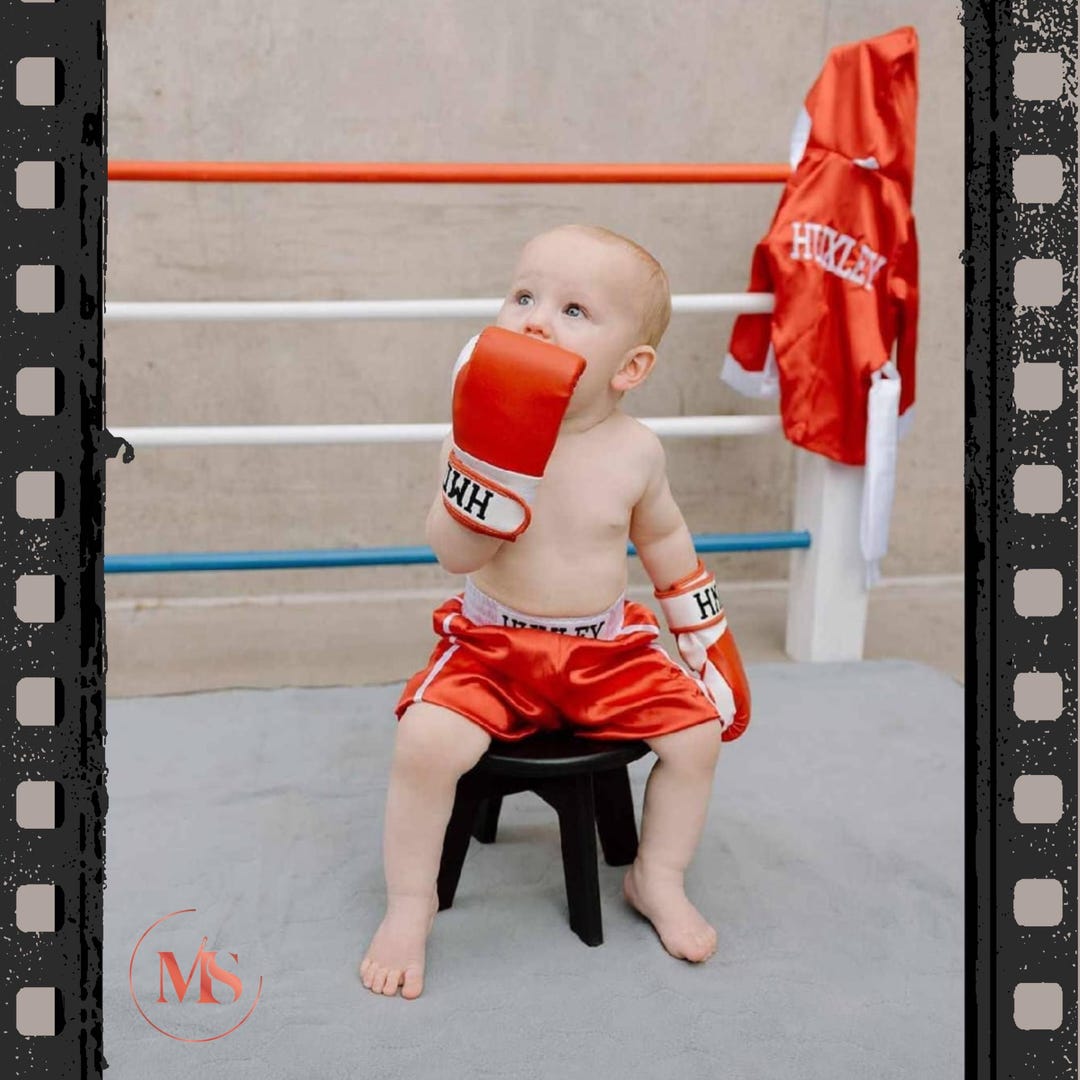 Baby Boxing Costume Set – Perfect for Baby's First Halloween