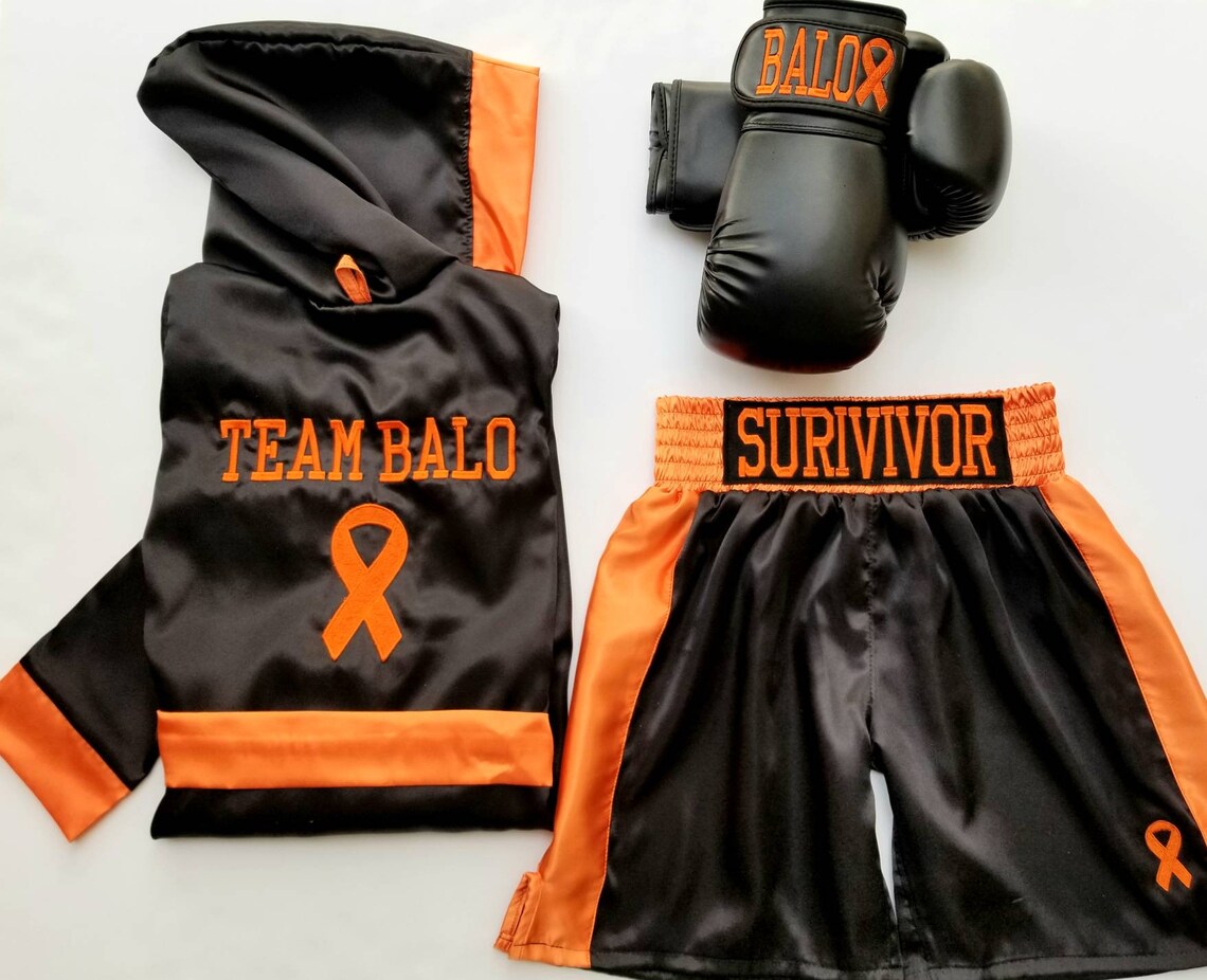 Adult and Youth Boxing Robe Shorts and Gloves Fighter Set Etsy